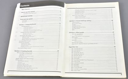 Boss-User manual for VF-1 effects